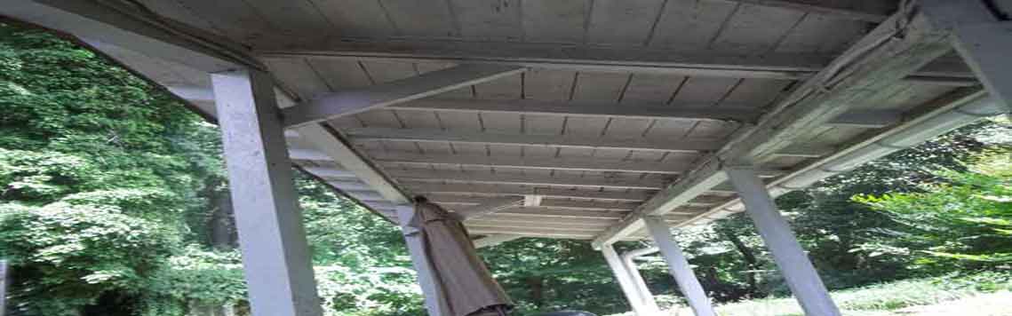 Another Breezeway Section of Alexandria Farmhouse Exterior